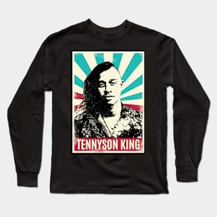 Vintage Retro Tennyson King Long Sleeve T-Shirt